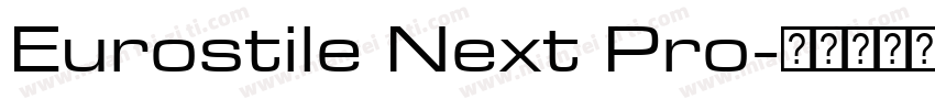 Eurostile Next Pro字体转换